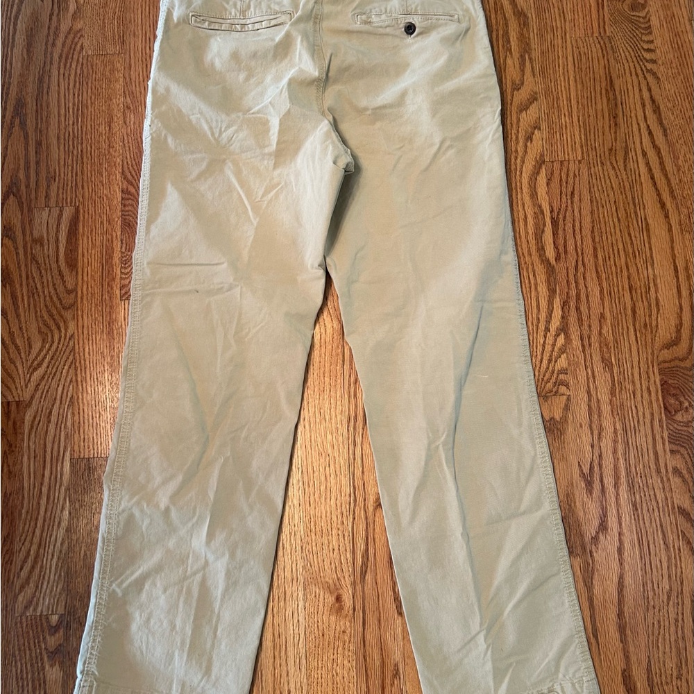 American Eagle Pants, Relaxed Straight Fit Next Level Flex 5-Pocket Tan, 32 X 32 - Picture 9 of 12